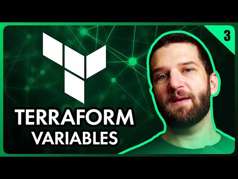 Featured image for Creating and Using Terraform Variables video featuring Justin Mitchel.